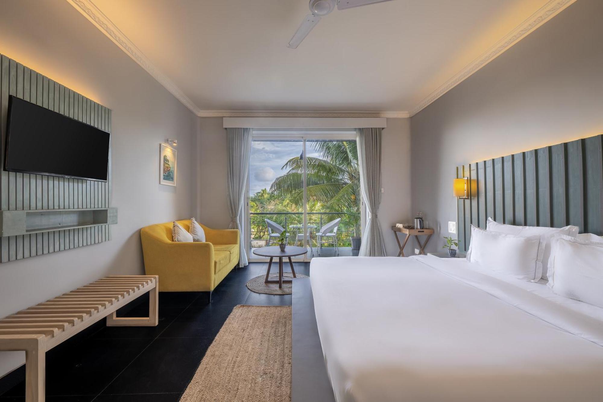 Hotel Echor Samara Morjim Goa Sea View Restro Zewnętrze zdjęcie
