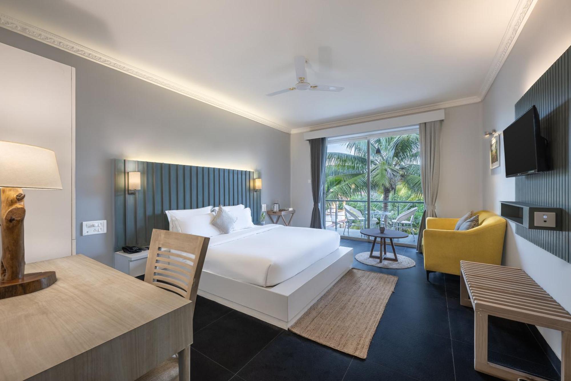 Hotel Echor Samara Morjim Goa Sea View Restro Zewnętrze zdjęcie