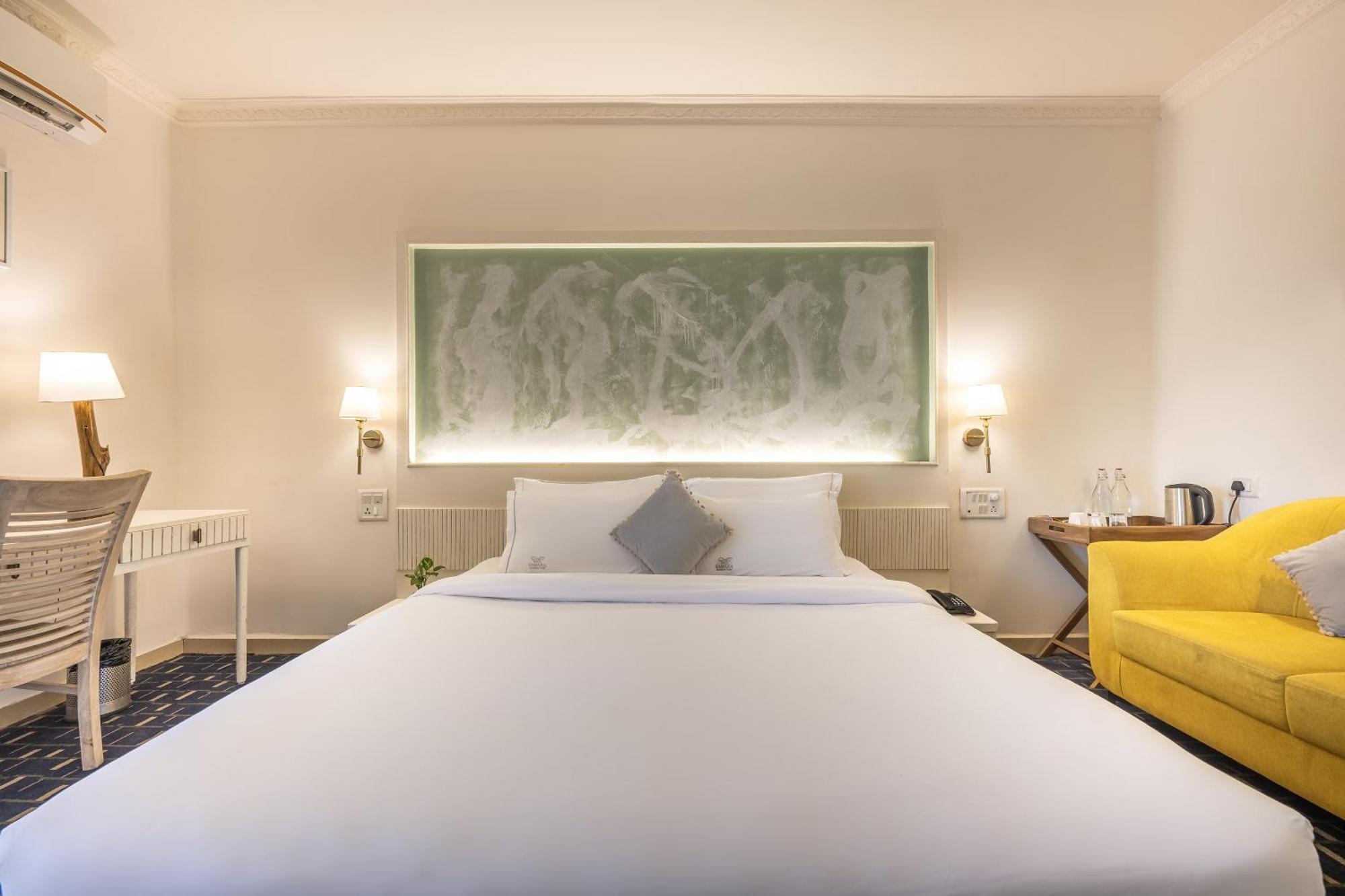 Hotel Echor Samara Morjim Goa Sea View Restro Zewnętrze zdjęcie