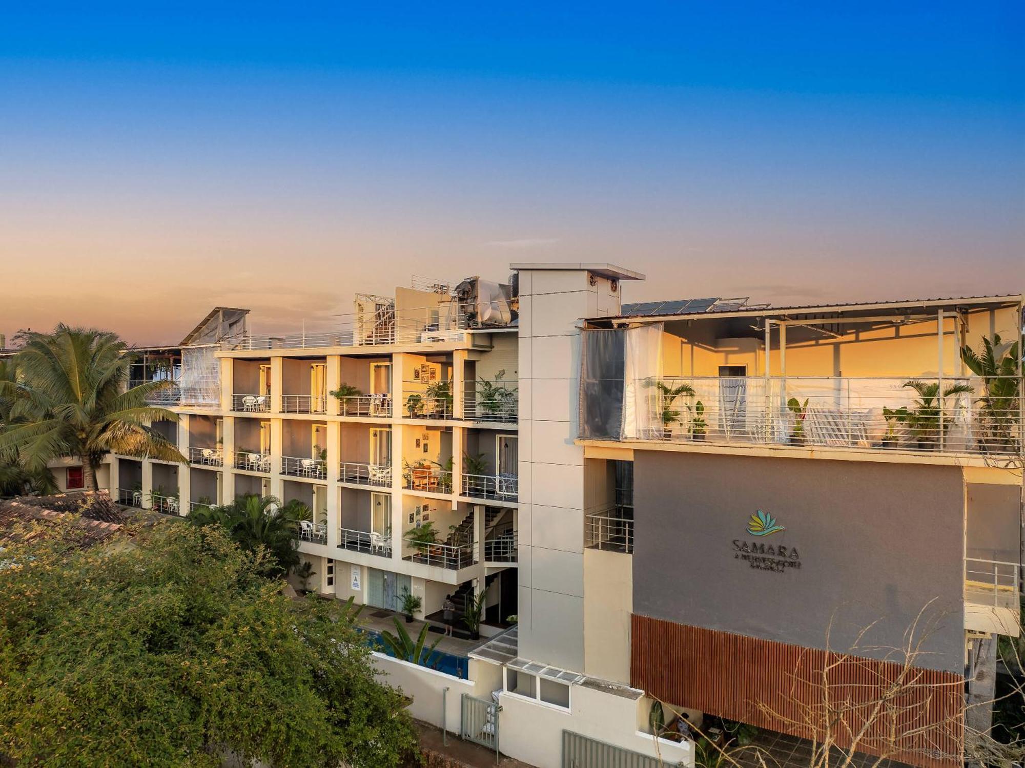 Hotel Echor Samara Morjim Goa Sea View Restro Zewnętrze zdjęcie