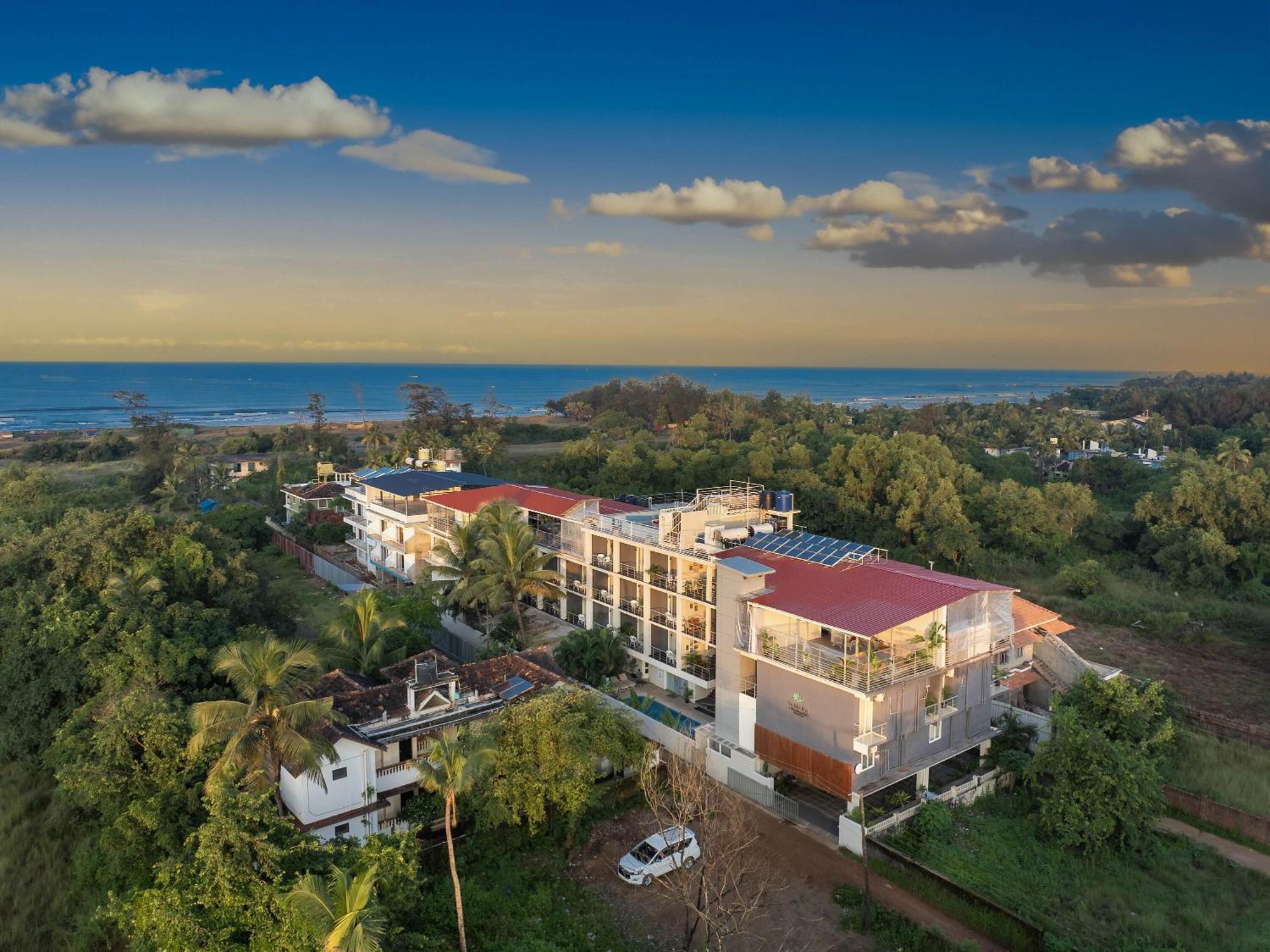 Hotel Echor Samara Morjim Goa Sea View Restro Zewnętrze zdjęcie
